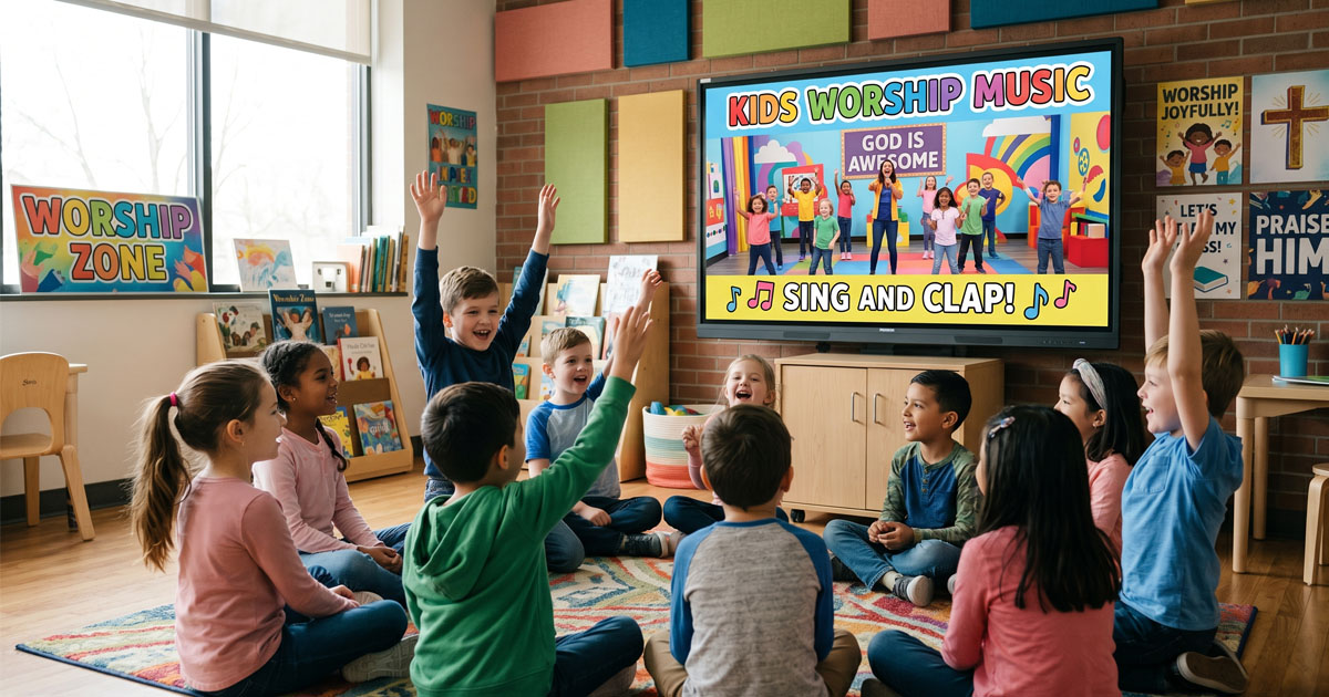 The Best Free Worship Songs for Kids Ministry on YouTube